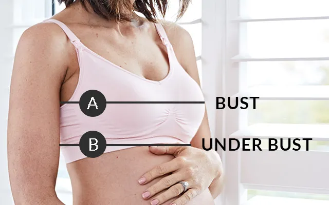 Maternity & Nursing Bra Size Measurement