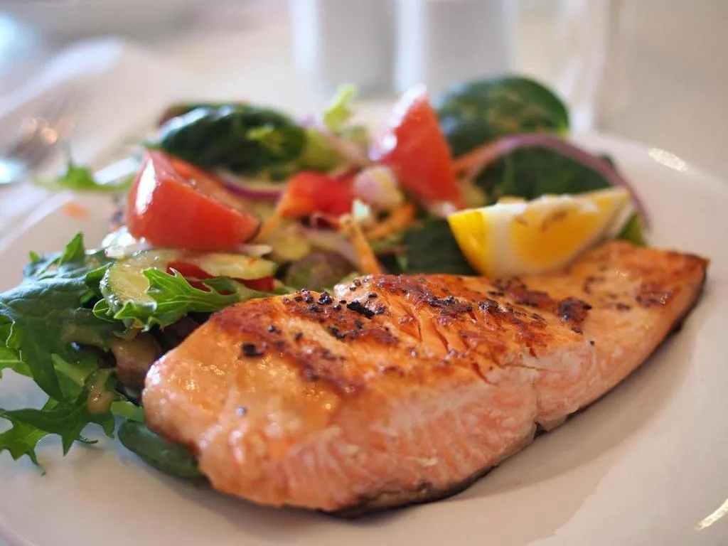 Salmon to increase breast milk