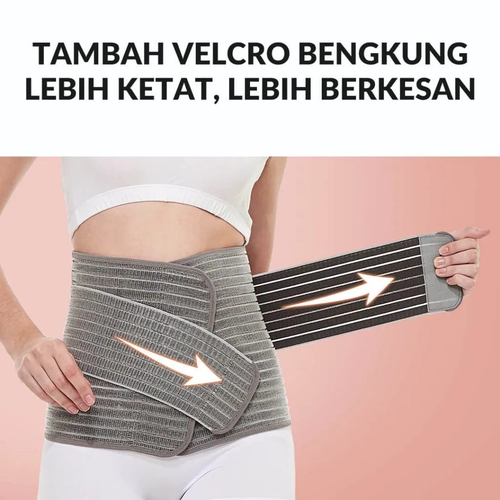 Velcro Ketat dan Berkesan Bengkung Mamaway